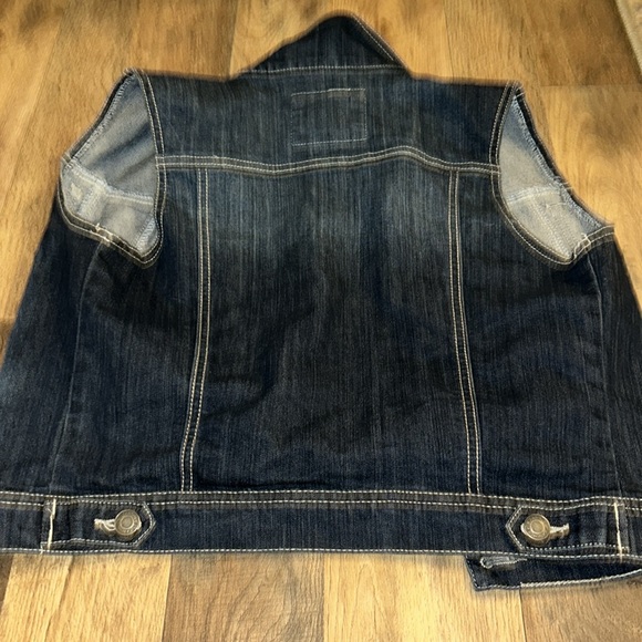 Rue 21 Blue Jean Vest - Picture 4 of 4